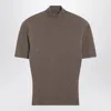 Jacquemus Brown Wool And Cashmere Top In Brown