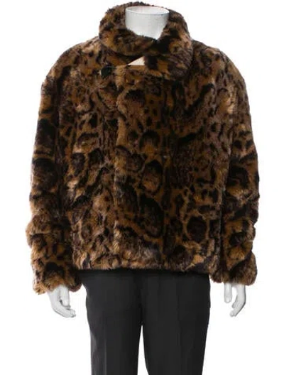 Pre-owned Jacquemus Animal Print Jacket In Green