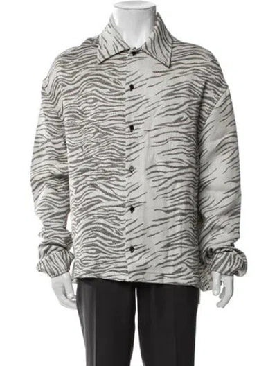 Pre-owned Jacquemus Animal Print Jacket W/ Tags In Multicolor