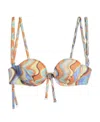 Jacquemus Aouro Double-strap Bikini Top In Multicolor