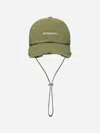 Jacquemus La Casquette Artichaut Accessories In Green
