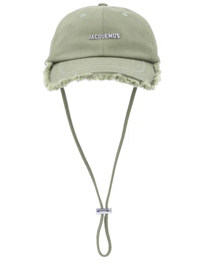Jacquemus "artichaut" Baseball Cap In Green