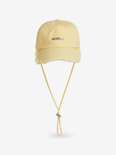 Jacquemus Artichaut Baseball Cap In Light Yellow