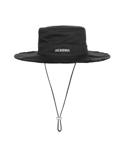Jacquemus "artichaut" Bucket Hat In Black