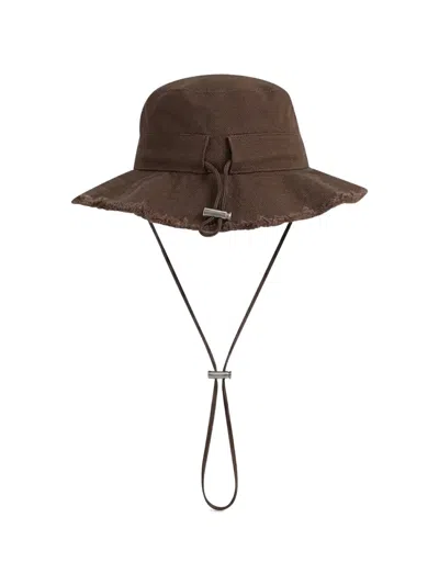 Jacquemus Artichaut Bucket Hat In Orange