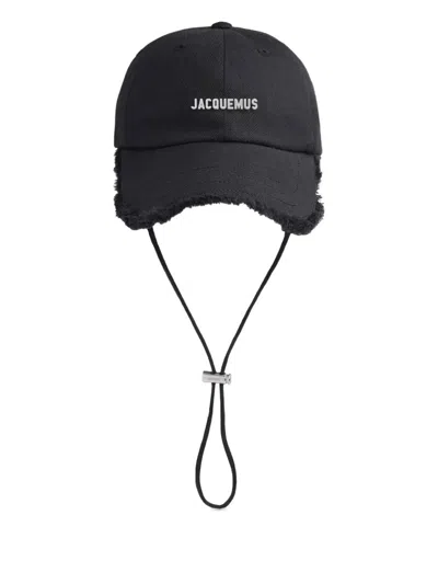 Jacquemus Baseball Cap La Casquette Artichaut In Black