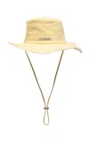Jacquemus Le Bob Artichaut Bucket Hat In Yellow