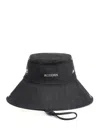 Jacquemus Artichaut Explorer Hat Hats Blue In Black