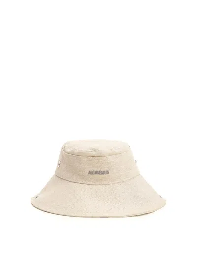 Jacquemus Artichaut Explorer Hat In White