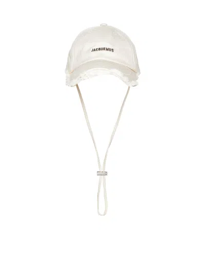 Jacquemus "artichaut" Hat In Off White