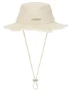 Jacquemus "artichaut" Hat Unisex In Neutral