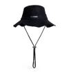 Jacquemus Artichaut Logo Bucket Hat In Blue