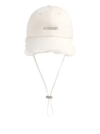 JACQUEMUS ARTICHAUT LOGO-PLAQUE BASEBALL CAP