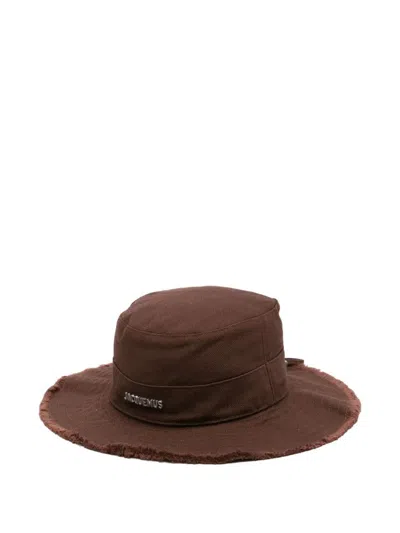 Jacquemus Artichoke Bob Hat In Brown