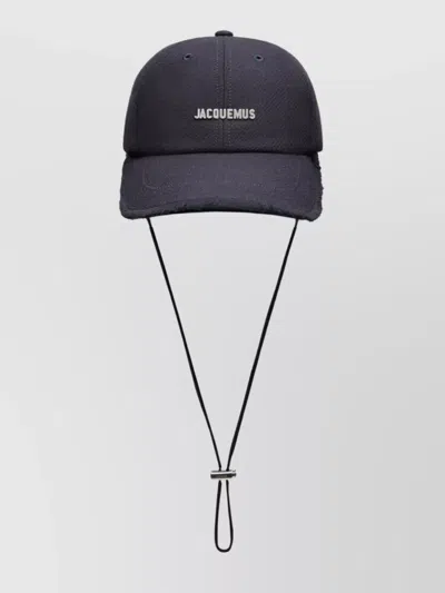 JACQUEMUS ARTICHOKE FRINGED BASEBALL CAP