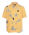 Jacquemus Orange La Chemise Melo In Yellow