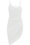 JACQUEMUS ASYMMETRIC MINI DRESS 'THE SAUDADE