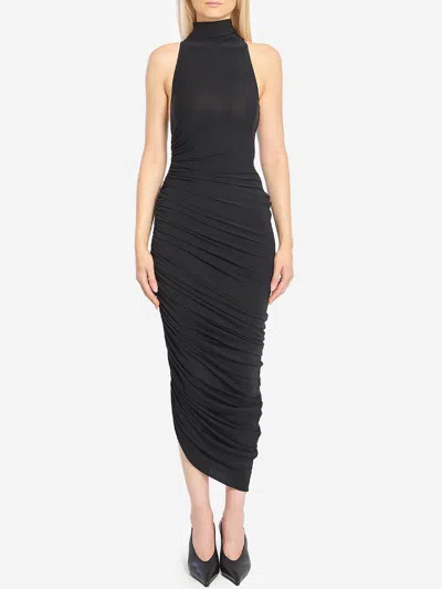 JACQUEMUS ASYMMETRIC PIAZZA DRESS