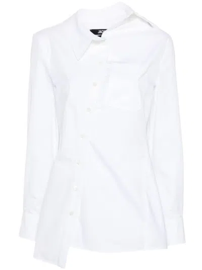 JACQUEMUS ASYMMETRIC SHIRT