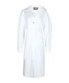 Jacquemus White Chemise Dress In White