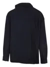 Jacquemus Asymmetric Shirt In Blue