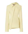 Jacquemus Asymmetric Shirt In Nude