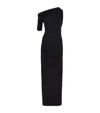 Jacquemus Jacq La Robe Drapead In Black