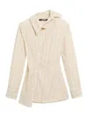 Jacquemus La Chemise Pablo Shirt In Nude