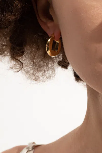JACQUEMUS JACQUEMUS ASYMMETRICAL EARRINGS