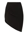Jacquemus La Mini Jupe Drapeado Jersey Skirt