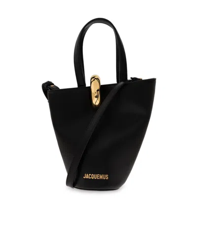 Jacquemus Black The Small Bambola Bucket Bag