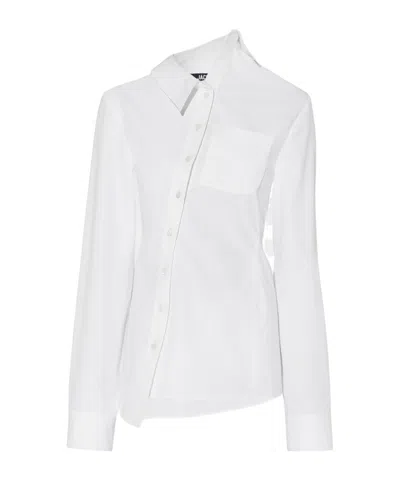 JACQUEMUS ASYMMETRICAL SHIRT