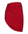 Jacquemus Draped Asymmetric Mini Skirt