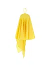 Jacquemus Neutral Mini Triangle Halter Neckline Dress In Yellow