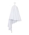 Jacquemus Asymmetrical Triangular Dress In White