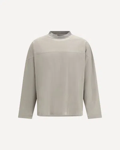 Jacquemus Gray Cotton Long Sleeve T-shirt