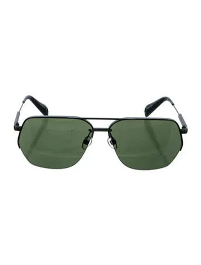 Pre-owned Jacquemus Aviador Aviator Sunglasses In Green