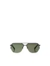 Jacquemus Aviador Sunglasses In Black