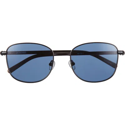 Jacquemus Aviator Sunglasses In Black