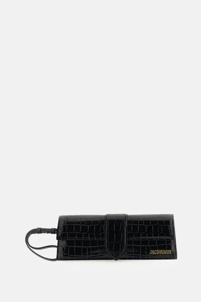 Jacquemus Baby Clutch Bag In Black