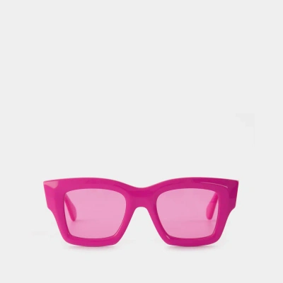 Jacquemus Baci Sunglasses In Pink