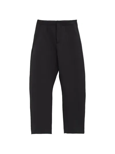 Jacquemus Back-pocket Trousers In Black