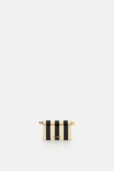 Jacquemus Bag La Petite Pochette Rond Carre In Multi