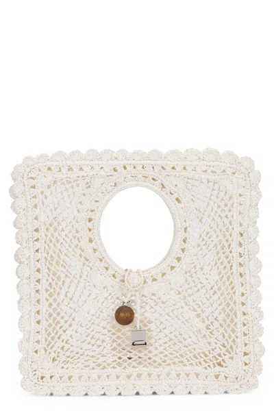 Jacquemus Bag Le Carré Beach In White