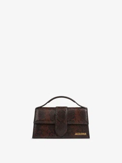 Jacquemus Bag Le Gran Bambino In Brown