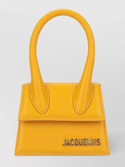Jacquemus Bag Top Handle Structured In Orange