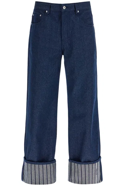 JACQUEMUS BAGGY WITH MAXI CUFF  BAGGY JEANS WITH