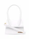 Jacquemus Women's Le Chiquito Moyen Handbag In White