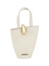 Jacquemus Le Petit Bambola Bucket Bag In Beige