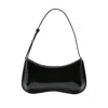 Jacquemus Versatile Shoulder Bag Adjustable Strap Smooth Finish In Black